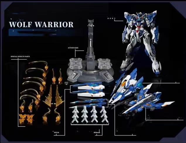 Amazon | 1/72 スケールWOLF WARRIOR 戦狼号02 塗装済メカ 機甲 可動